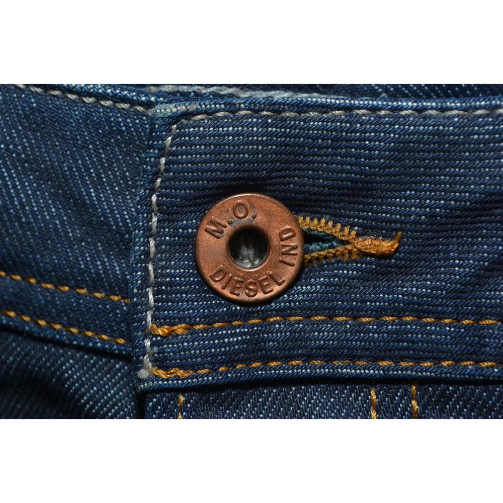 DIESEL Zatiny Bootcut Button Fly Jeans Mens SZ 28x27 (Tag 26x32) Dark Wash 0073N - Picture 5 of 16